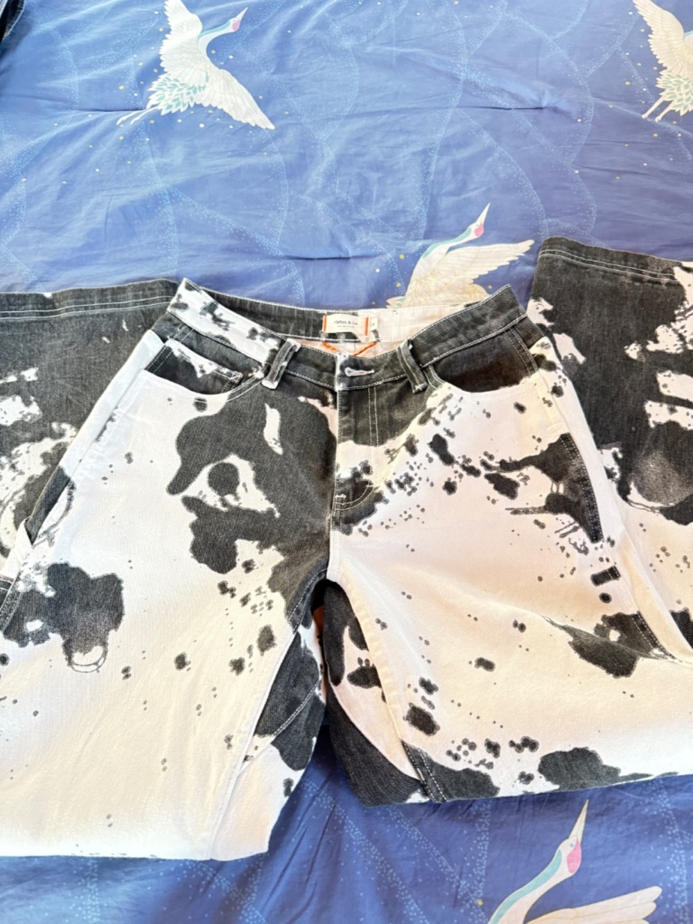 Ripton Rorschach  white and black jeans sz 28 - Picture 4 of 5